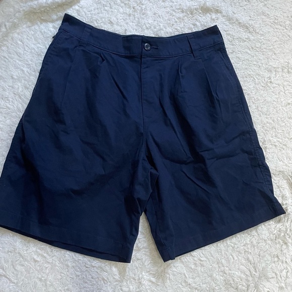 Hollister Other - Hollister Men's Dark Blue Flat Front Shorts